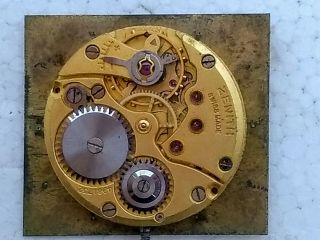 Rare Watch Swiss ZENITH Cal.  888 - 6.  Part For Restoration 2