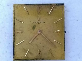 Rare Watch Swiss ZENITH Cal.  888 - 6.  Part For Restoration 4