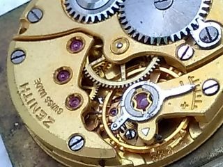 Rare Watch Swiss ZENITH Cal.  888 - 6.  Part For Restoration 6