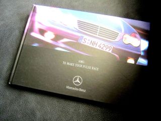 Mercedes Amg - Uk Brochure 2000 