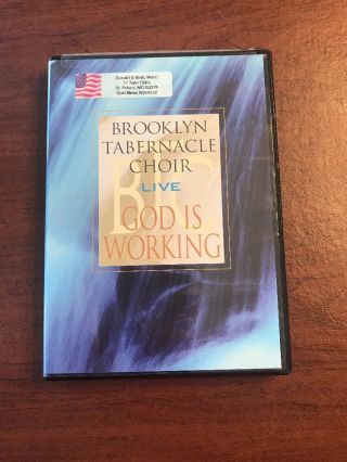Brooklyn Tabernacle Choir - God Is (dvd,  2006) Rare
