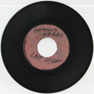 Rare 1960s Unknown Soul Funky Hammond Organ Uk Blank Pre Release