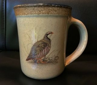 Monroe Salt Pottery 12 Ounce Quail Bird Coffee Mug Euc Rare