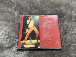 Rare THE ROLLING STONES OUT ON BAIL 1978 U.  S.  TOUR 2 CD TSP - CD - 064 - 2 TMOQ 1990 2
