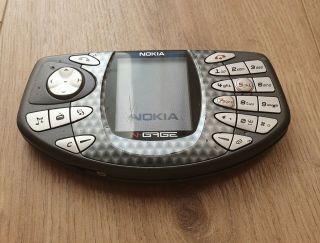 Nokia N - Gage Game Deck  Smartphone Cellular Phone Rare Collectible Rrr