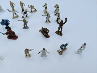 33 Rare Vintage Star Wars action figures die cast metal miniature LFL 1982 4