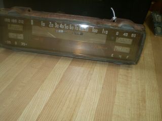 1941 Chrysler Speedometer Dash Cluster With Gauges Rare