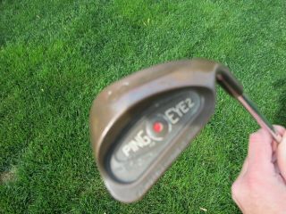 Rare Ping Eye 2 Copper BeCu Sand Wedge SW Square Grooves RED Dot 2