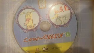 COW AND CHICKEN RARE DELETED DVD SEASON 1 TV SERIES ANIMATION CARTOON DISC TWO 3