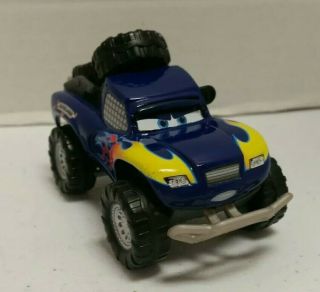 Disney Pixar Cars Blue Bulldozer Ultra Rare 2013