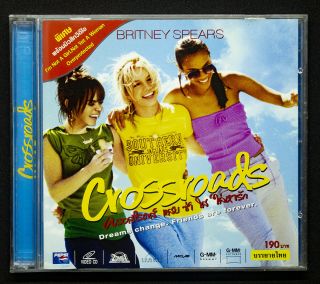 Britney Spears - Crossroads Vcd X2 (thailand Edition) 2 Disc,  Official,  Rare