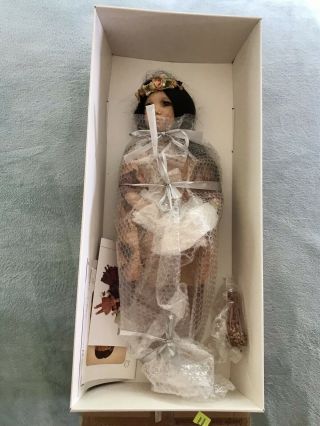 1996 Annette Himstedt Doll - Morgana W/ Box Flowers & RARE 2