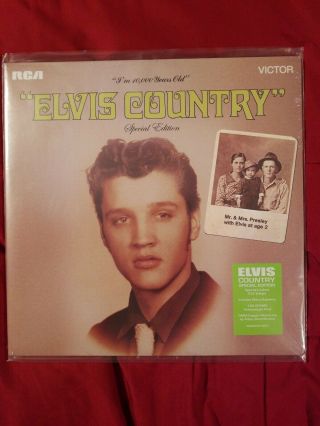 Elvis Presley Elvis Country Ftd 2 Lp 
