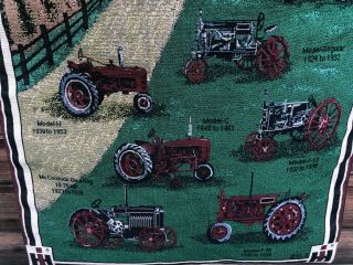 McCormick Deering Farmall International Harvester Tractor Cloth Banner RARE 4