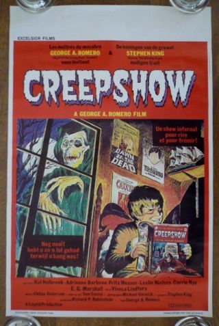 Creepshow Rare 1982 Horror Movie Poster George A.  Romero,  Stephen King