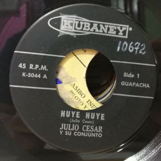 Julio Cesar Yo No Quiero Nada Contigo Son Montuno Rare 372 Listen