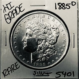 1885 O Morgan Silver Dollar Hi Grade U.  S.  Rare Coin 5401