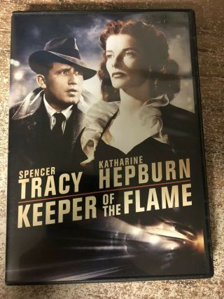 Keeper Of The Flame (dvd,  2011) Spencer Tracy,  Katharine Hepburn Rare Htf