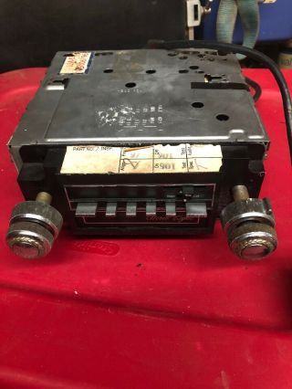 Rare Gm Delco Am/fm Stereo Push Button Cassette Radio Gm2700 - F Chevy
