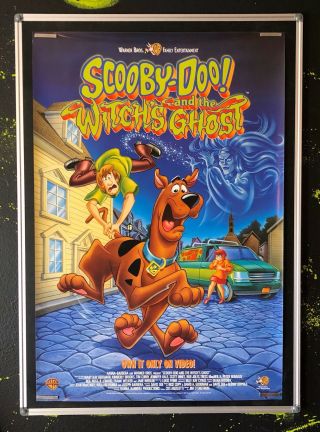 Scooby - Doo And The Witch’s Ghost Movie Poster 1999 Rare
