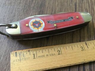 Rare Vintage Camillus 4 Blade 90th Anniversary Boy Scouts Ofamerica Pocket Knife