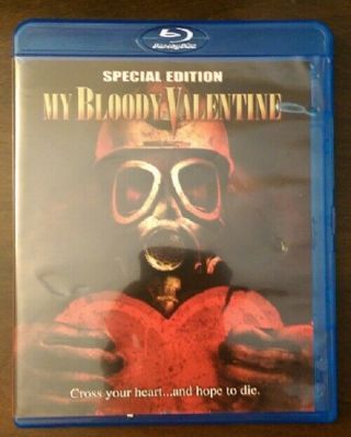 My Bloody Valentine Special Edition Blu - Ray Out Of Print Rare 1981 Uncut Oop