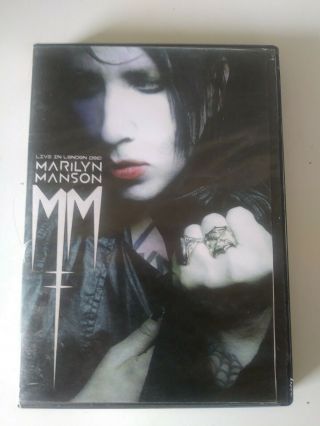 Marilyn Manson Dvd Live In London - Rare