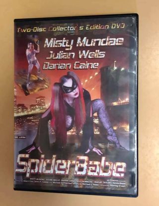 Rare Spider Babe 2 Disc Collectors Edition With Insert Scratch Misty Mundae