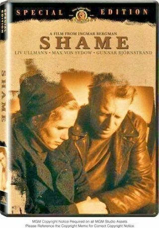Shame (dvd,  2004,  Special Edition Full Frame) Rare Oop World Ship Avail