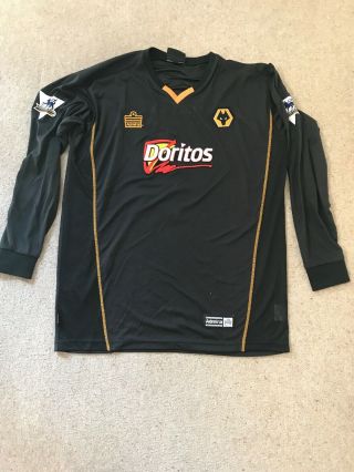 Wolves Football Shirt Wolverhampton Wanderers Matchworn Kennedy Rare 4