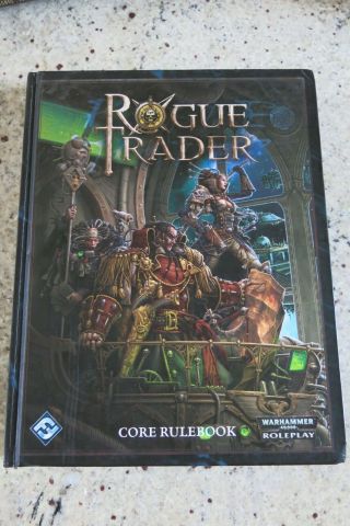 Warhammer Rogue Trader Core Rulebook Hc Very Rare B