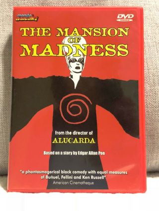 The Mansion Of Madness (dvd,  2005) Rare,  Oop Juan Moctezuma Director Of Alucarda