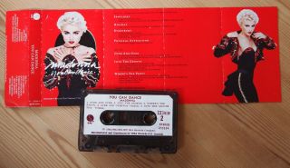 MADONNA - YOU CAN DANCE (SIRE 9 255354) 1987 ZEALAND CASSETTE TAPE RARE 2