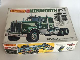 Matchbox/amt 1/25 Kenworth W - 925 From " Movin 