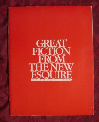 Rare Great Fiction From The Esquire Fortnightly 1979