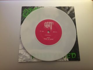 Gut,  Pussyfied,  7 " Vinyl,  Cum White Vinyl With Condom,  Oop,  Very Rare