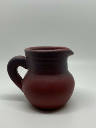Rare Van Briggle Mulberry Pitcher 2.  5 “ Numbered 1930’s