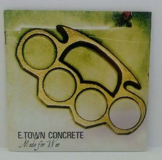 E.  Town Concrete - Made For War - Rare Htf Cd Like.  W.  Bonus Track.