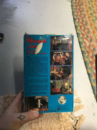 THE WIZARD OF GORE HORROR SOV SLASHER RARE OOP VHS BIG BOX SLIP 6