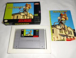 Paperboy 2 (nintendo,  1991) Game Complete And Great - Rare