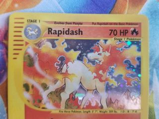 Rapidash 26/135 Holofoil Rare E - Reader Pokemon Expedition Vintage WotC NM 3