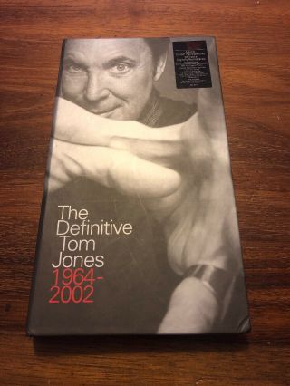 Tom Jones " The Definitive Tom Jones 1964 - 2002 " - Rare 4 Disc Cd Set
