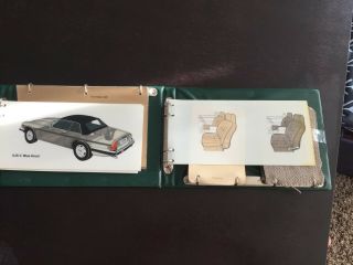 Jaguar Xjs,  Xj40,  Series 3 Dealers Paint And Trim Book.  Rare