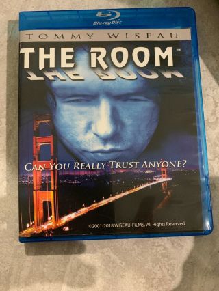 The Room Blu Ray Official Tommy Wiseau Rare Region