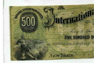 $500 (college Bank) " Green Overprint " $500 Crispy Rare (york) $500 Rare