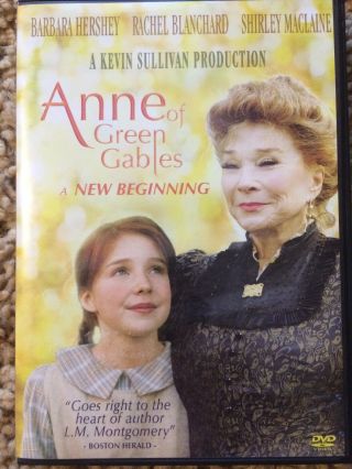 Dvd Anne Of Green Gables A Beginning Special Sullivan Htf Edition Kevin Rare