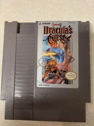 Castlevania III Dracula’s Curse Nintendo NES / CIB Complete / Rare Insert 2