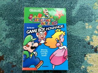 Mario Advance Choose Your Own Adventure Book 2001 Rare Nintendo Very Good