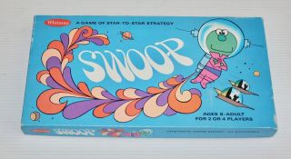 Vintage Swoop Board Game Whitman 1969 - 100 Complete - Rare Game