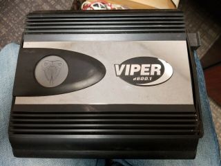 Dei Viper D600.  1 1 Channel Mono Block Amplifier,  Rare,  Amp,  Vintage,